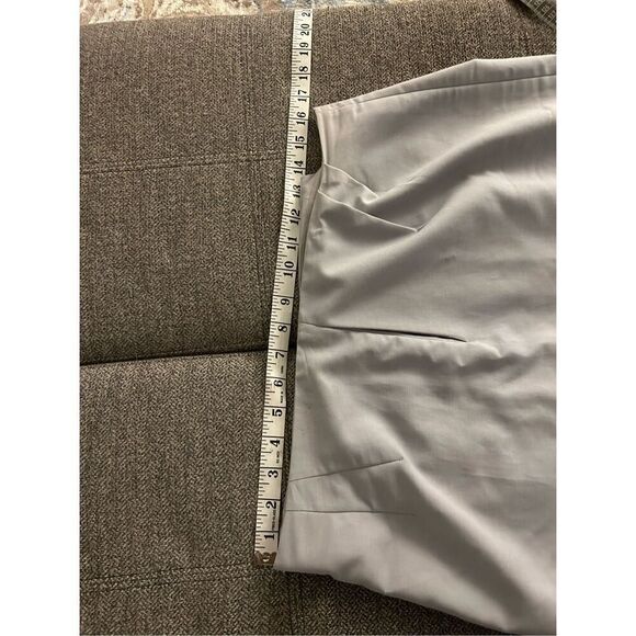 Marni Gray Pencil Skirt Size EU 44 US 12 Zipper Back Closure Drapey Italy - Picture 13 of 13